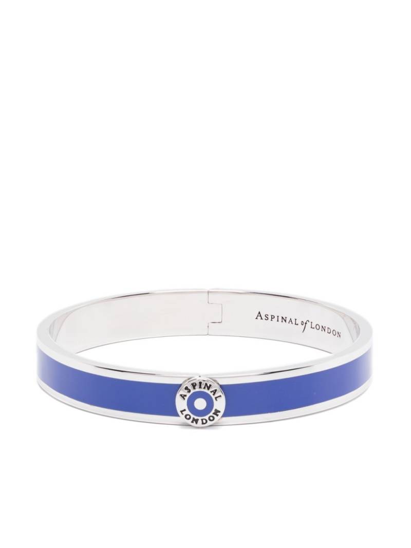 Aspinal Of London Enamel bangle bracelet - Silver von Aspinal Of London