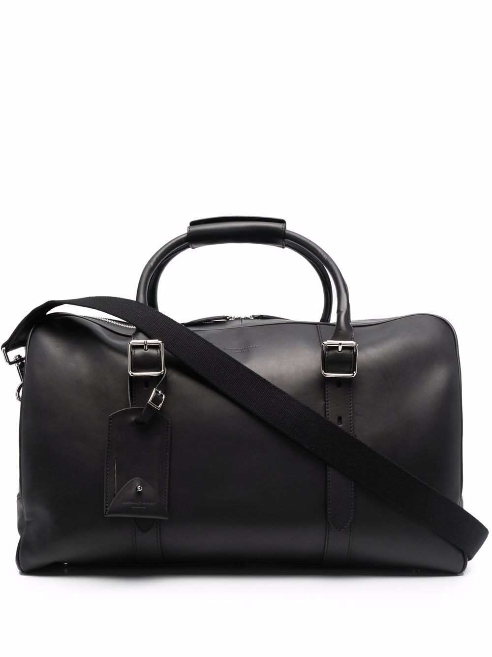 Aspinal Of London Harrison weekender leather bag - Black von Aspinal Of London
