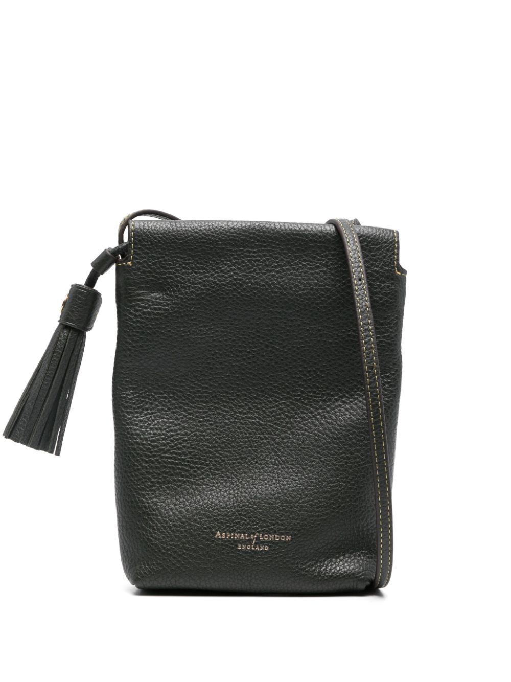 Aspinal Of London Hudson cross body bag - Green von Aspinal Of London