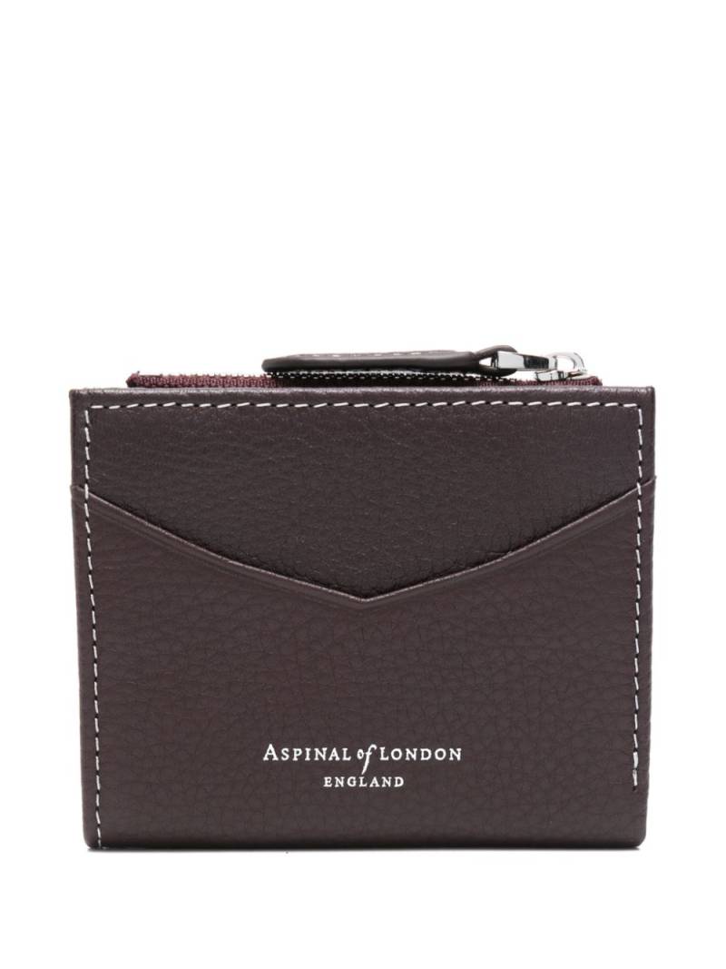 Aspinal Of London Hudson wallet - Red von Aspinal Of London