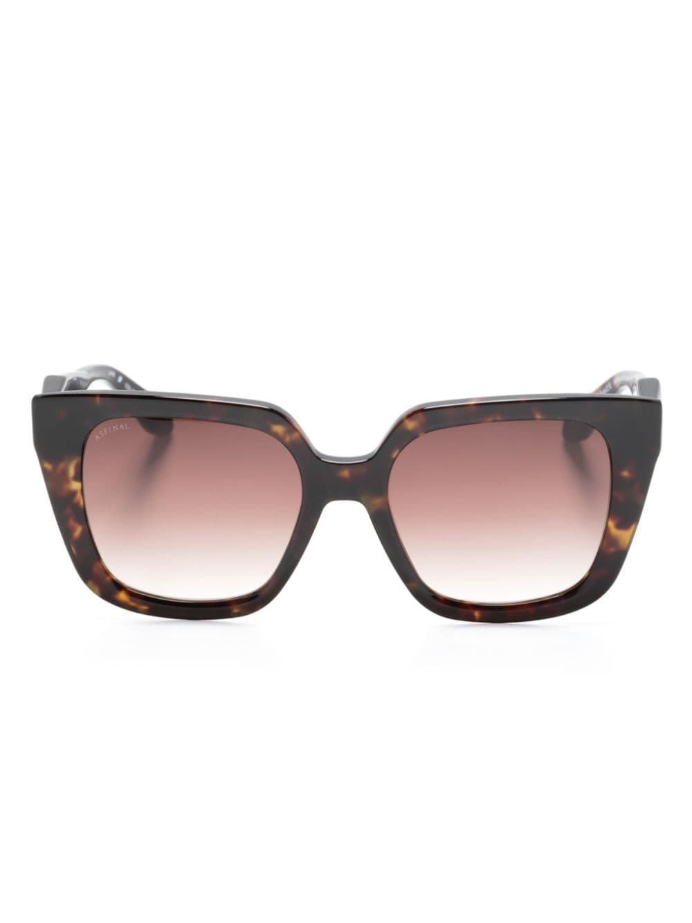 Aspinal Of London Liane oversize sunglasses - Brown von Aspinal Of London