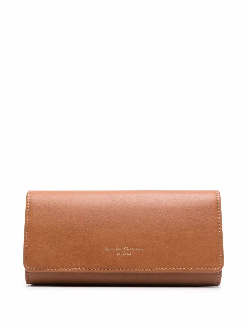 Aspinal Of London London leather purse - Brown von Aspinal Of London