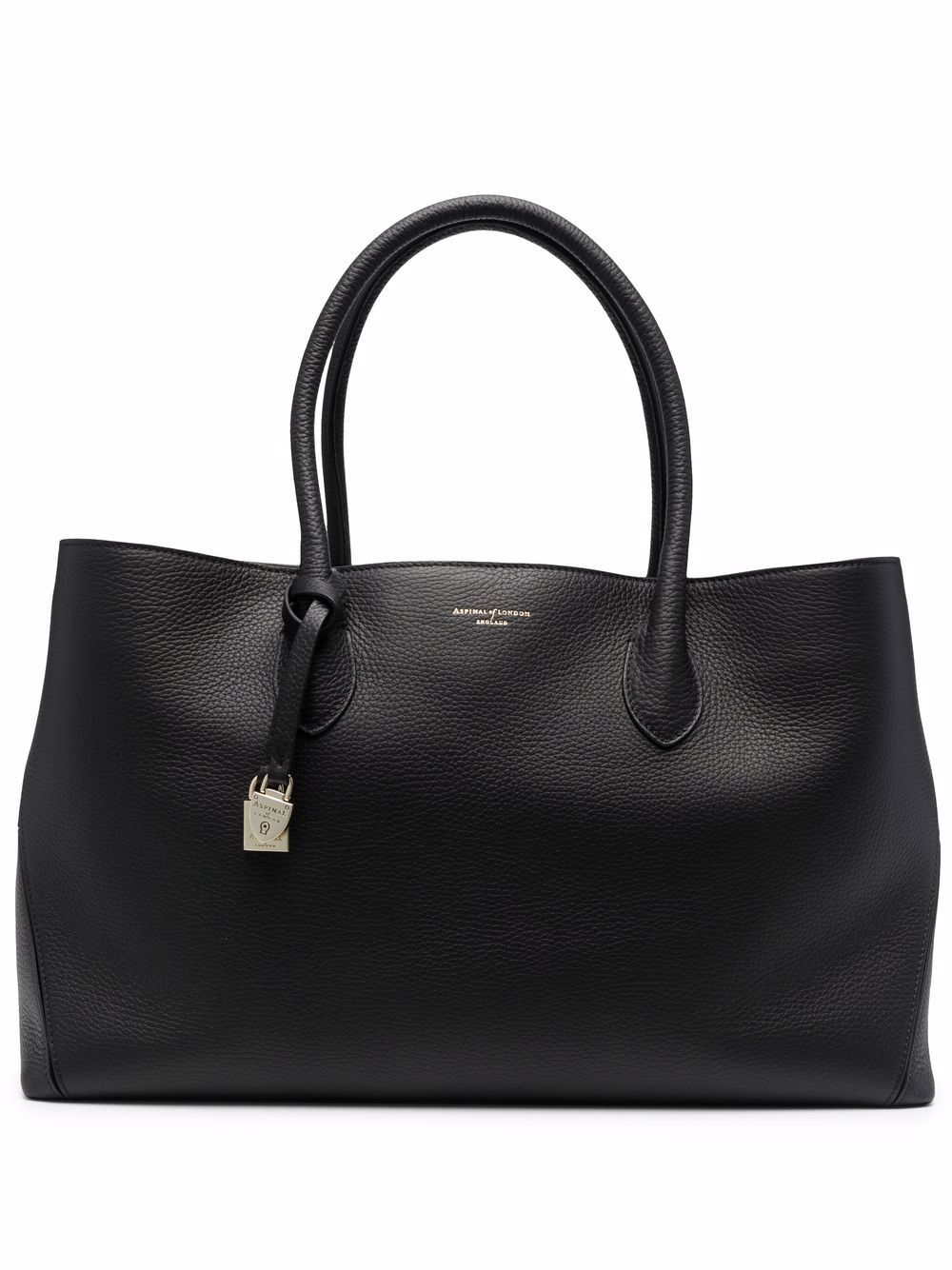 Aspinal Of London London leather tote - Black von Aspinal Of London