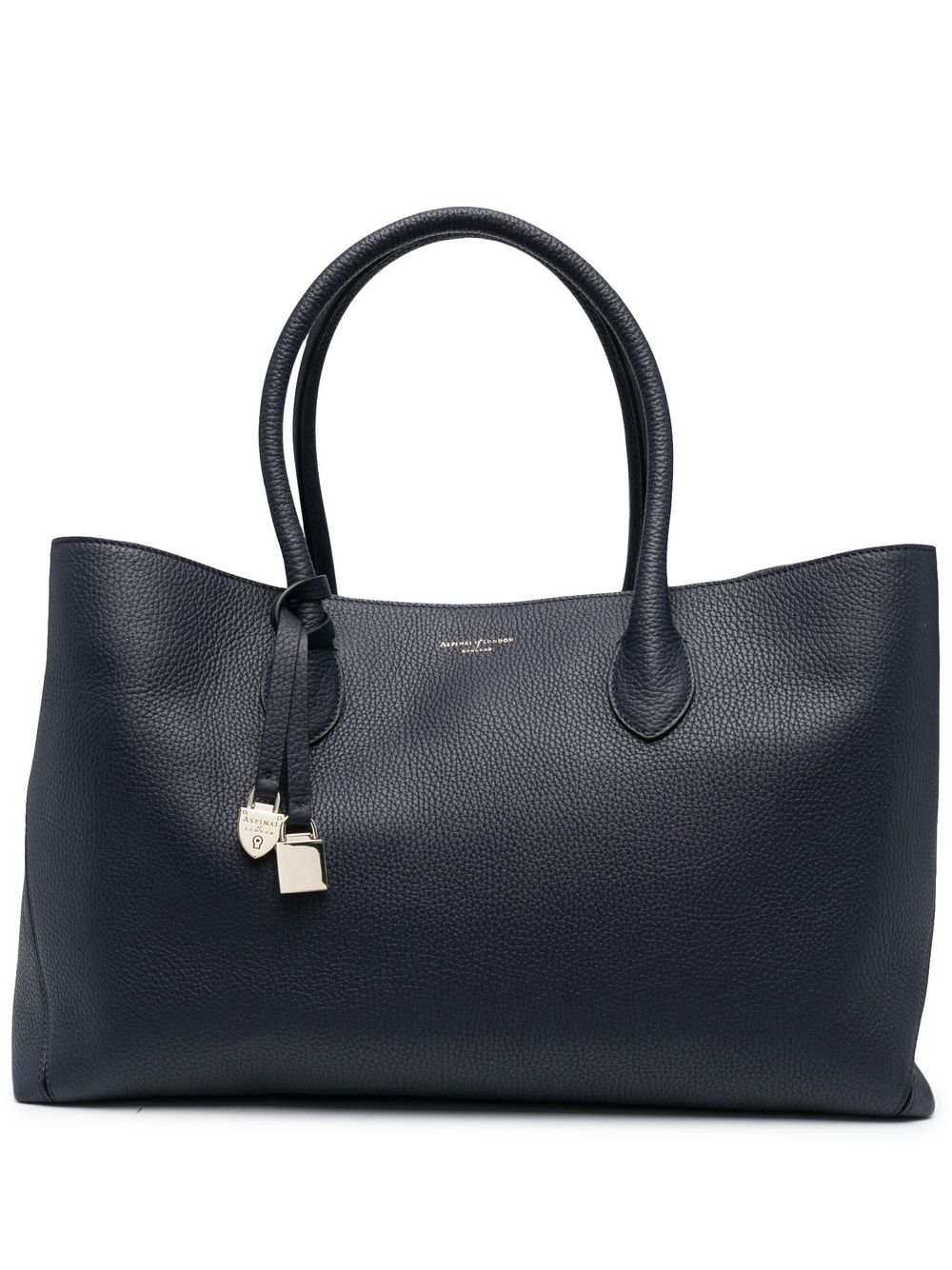 Aspinal Of London London pebbled tote bag - Blue von Aspinal Of London