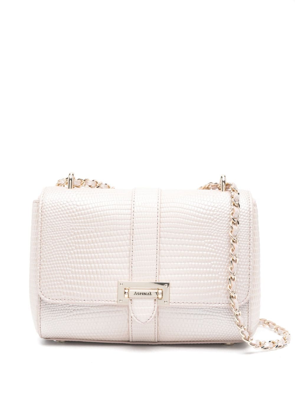 Aspinal Of London Lottie leather shoulder bag - Neutrals von Aspinal Of London