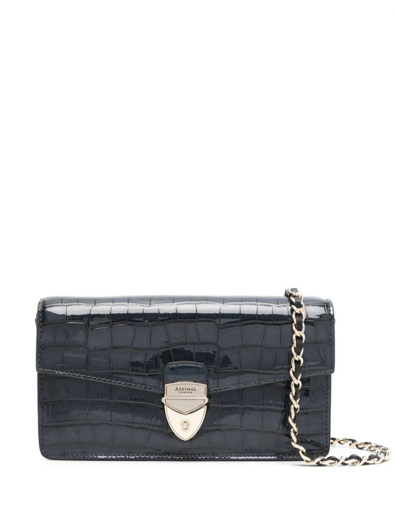 Aspinal Of London Mayfair® 2 clutch bag - Blue von Aspinal Of London