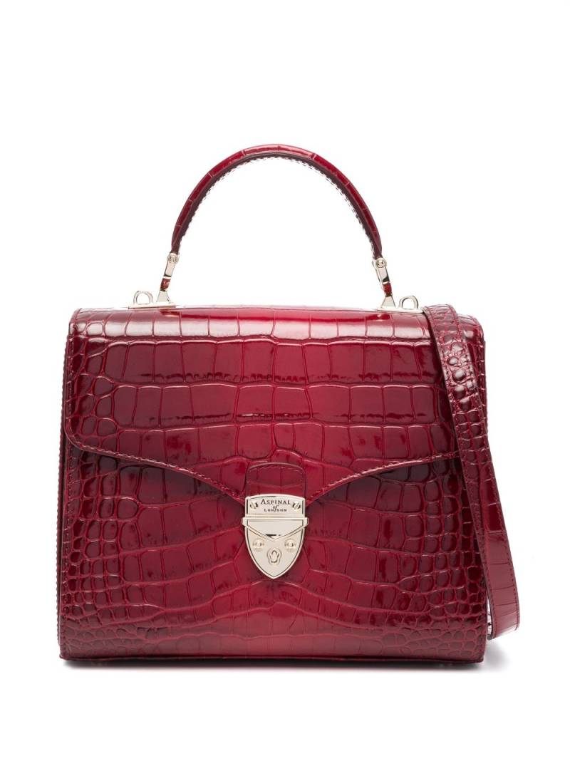 Aspinal Of London Mayfair top-handle bag - Red von Aspinal Of London