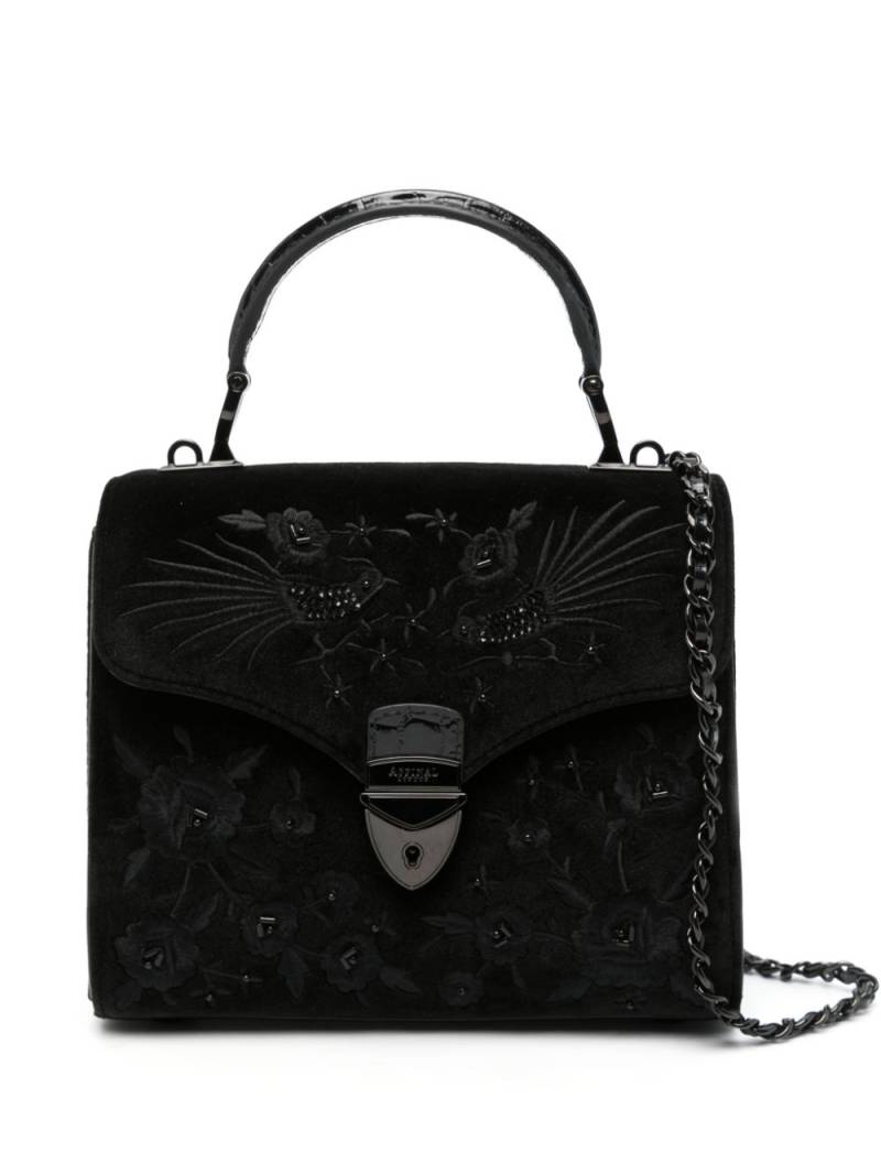 Aspinal Of London Midi Mayfair top-handle bag - Black von Aspinal Of London