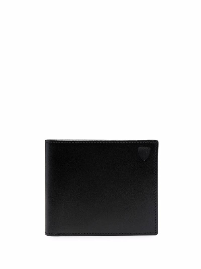 Aspinal Of London bi-fold leather wallet - Black von Aspinal Of London