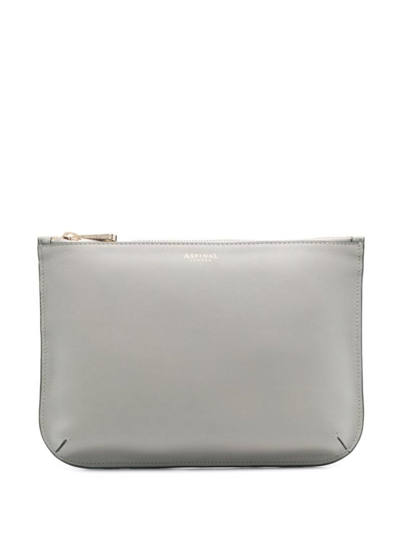 Aspinal Of London large Ella makeup bag - Grey von Aspinal Of London