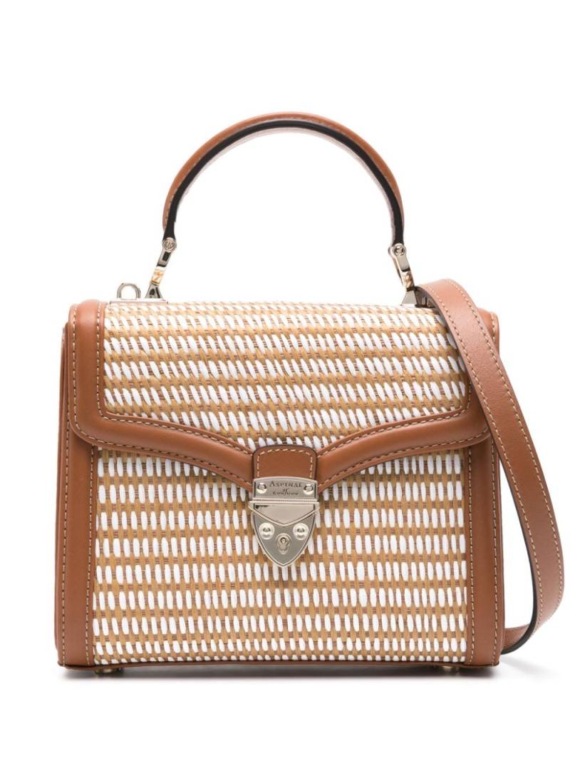 Aspinal Of London Midi Mayfair top-handle bag - Neutrals von Aspinal Of London