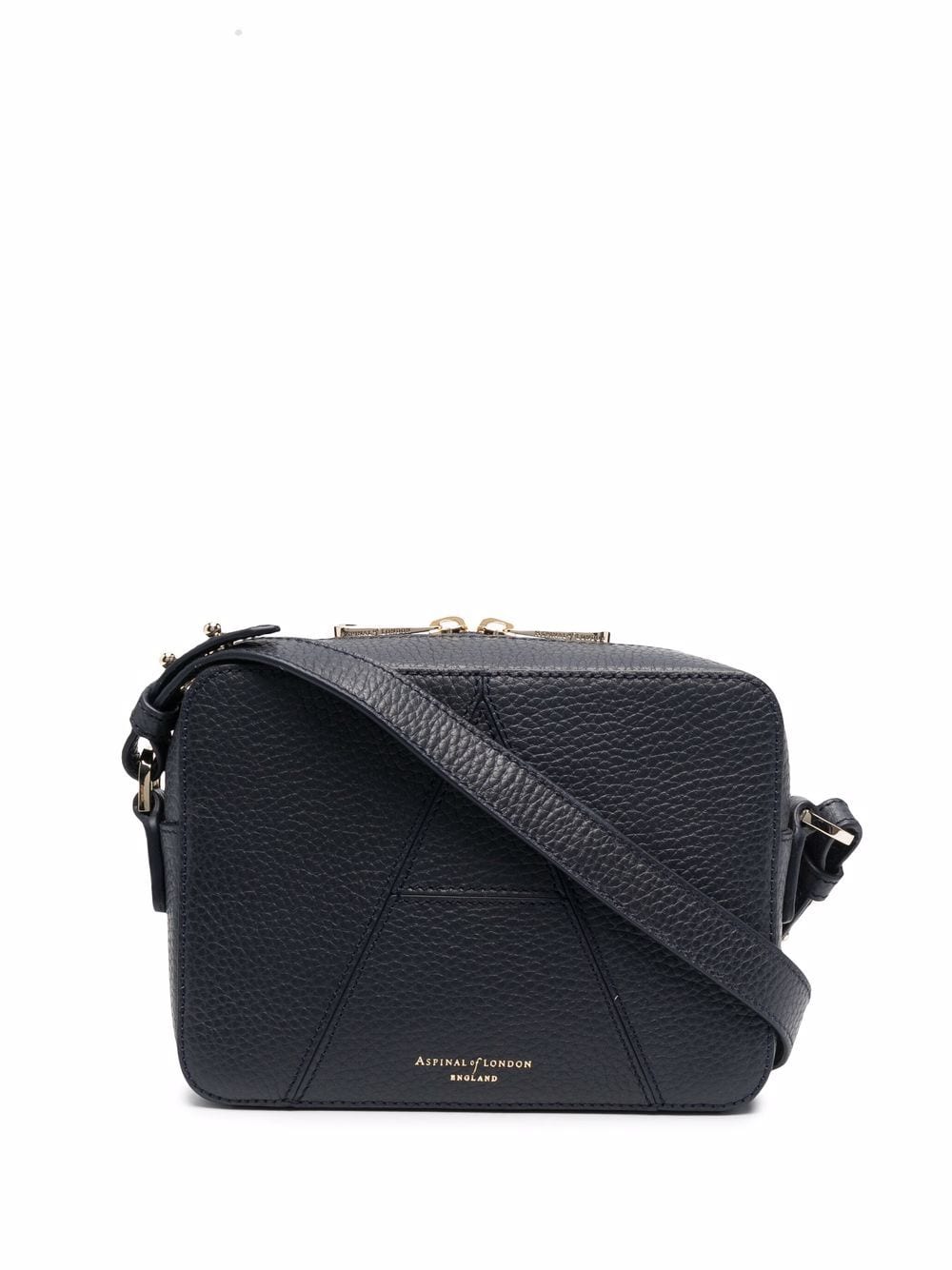 Aspinal Of London pebbled-effect crossbody bag - Blue von Aspinal Of London