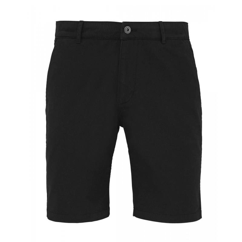 Chinoshorts Herren Schwarz S von Asquith & Fox