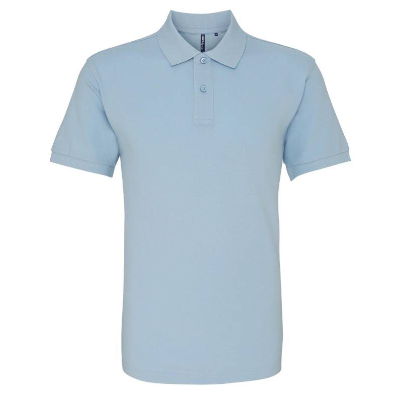 Asquith & Fox - PoloShirt, Kurzarm, für Herren, Himmelblau, Größe S von Asquith & Fox