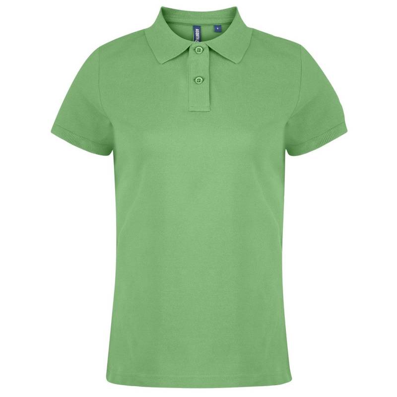 Asquith & Fox - PoloShirt, Kurzarm, für Damen, Limone, Größe S von Asquith & Fox