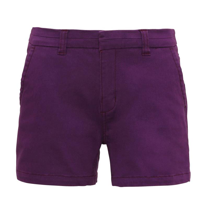 Asquith & Fox - Shorts, für Damen, Lila, Größe XXL von Asquith & Fox