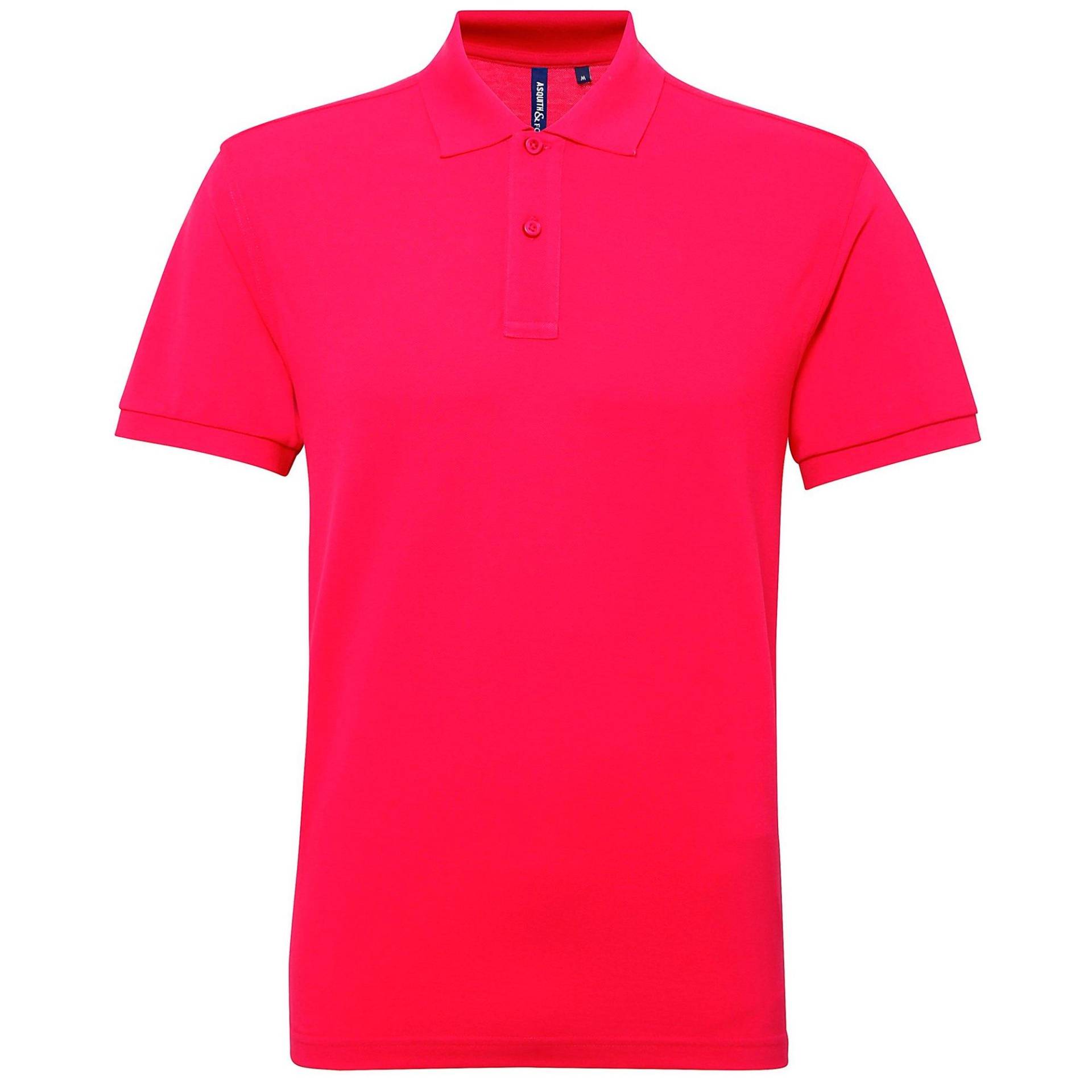 Asquith & Fox - Asquith&Fox Poloshirt, für Herren, Pink, Größe M von Asquith & Fox