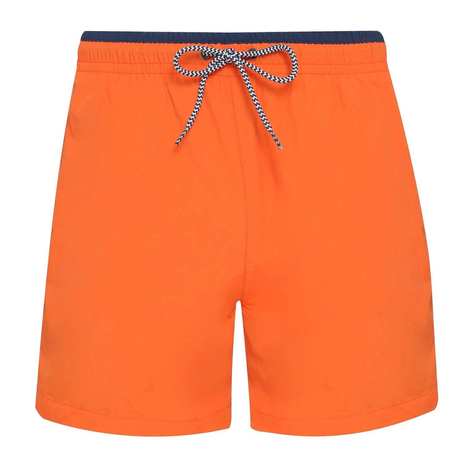 Asquith & Fox - Badeshorts, für Herren, Orange, Größe S von Asquith & Fox