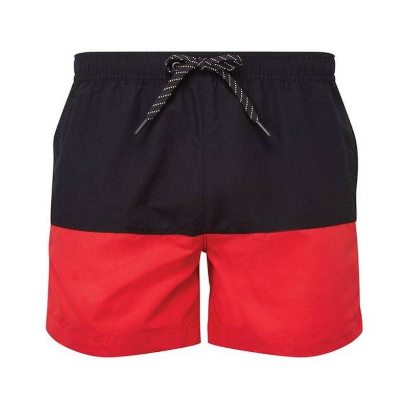 Badeshorts Herren Schwarz 3XL von Asquith & Fox