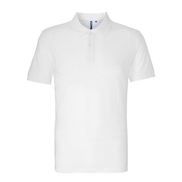 Poloshirt, Kurzarm Herren Weiss 3XL von Asquith & Fox