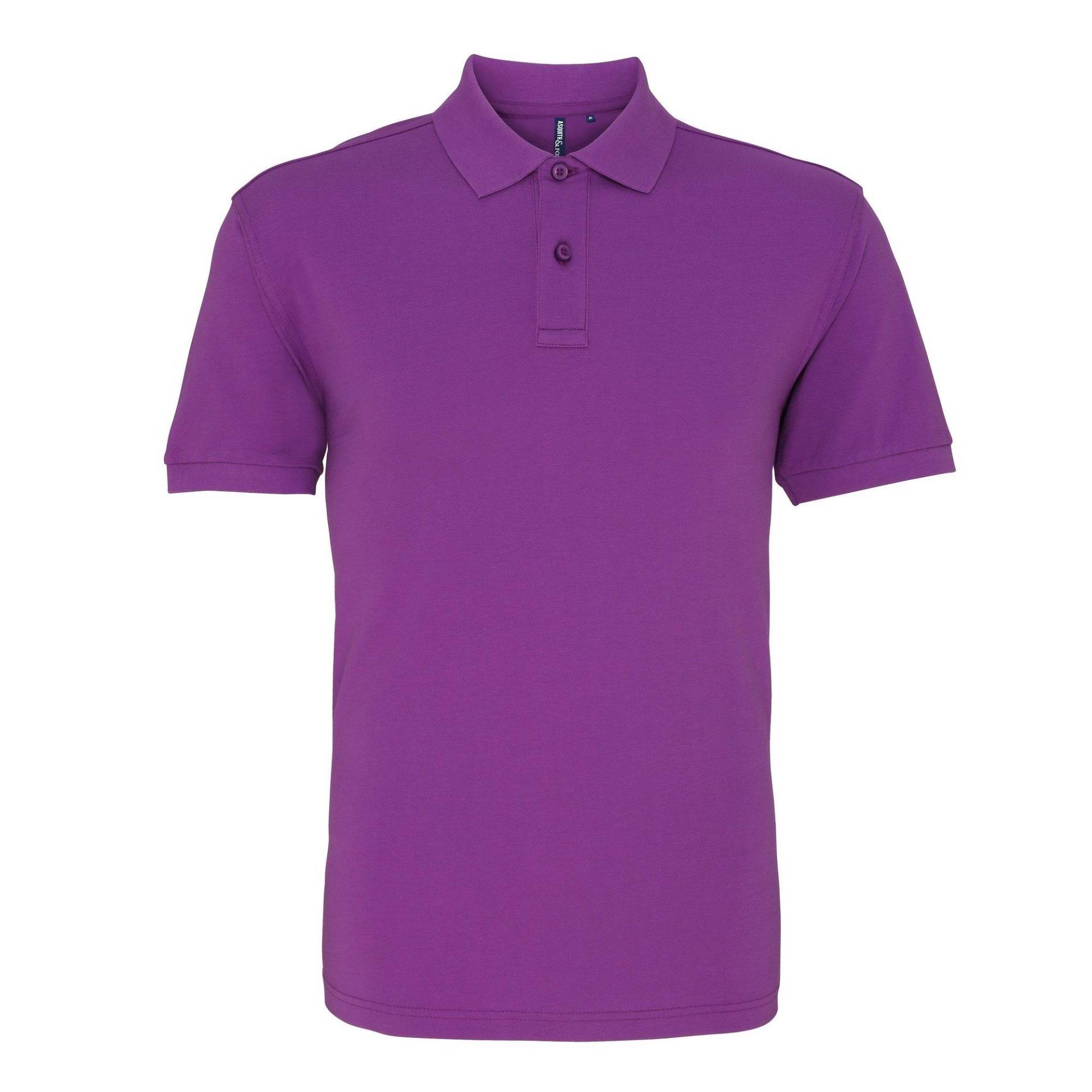 Poloshirt, Kurzarm Herren Orchidee M von Asquith & Fox