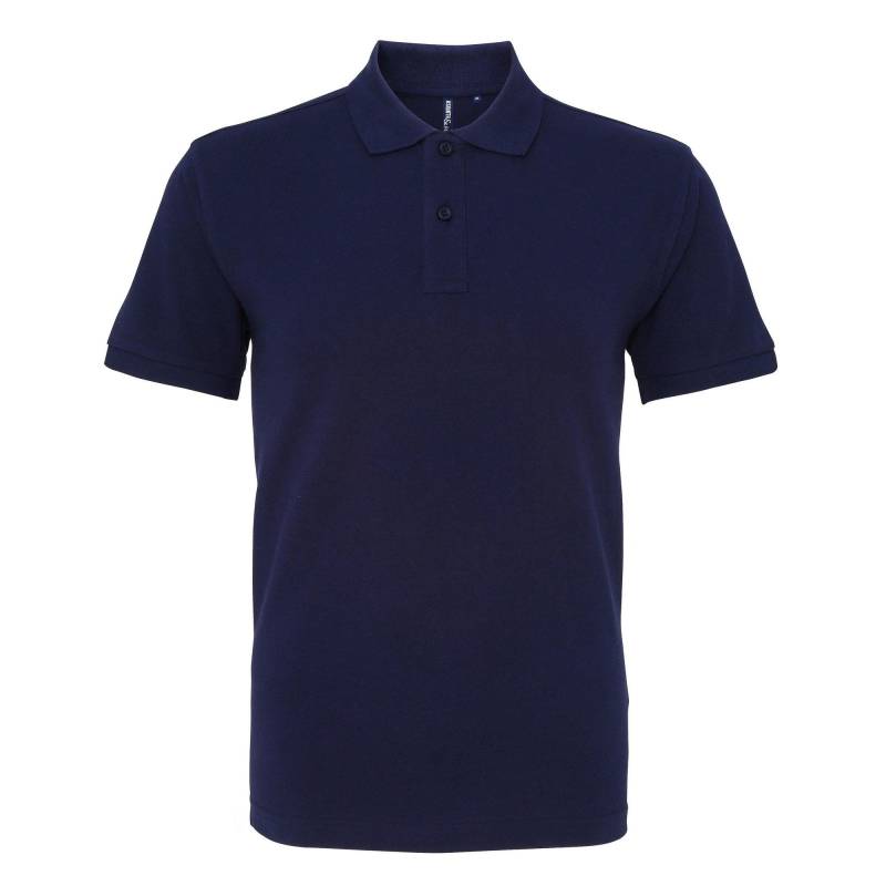 Poloshirt, Kurzarm Herren Marine M von Asquith & Fox