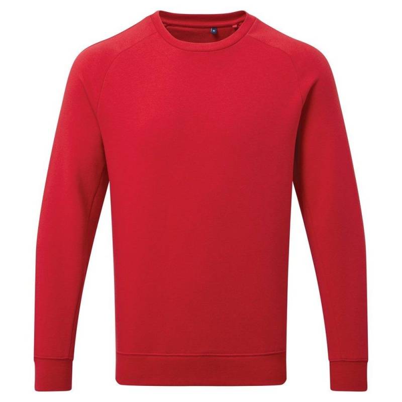 Asquith & Fox - Sweatshirt Rundhalsausschnitt, für Herren, Rot Bunt, Größe S von Asquith & Fox