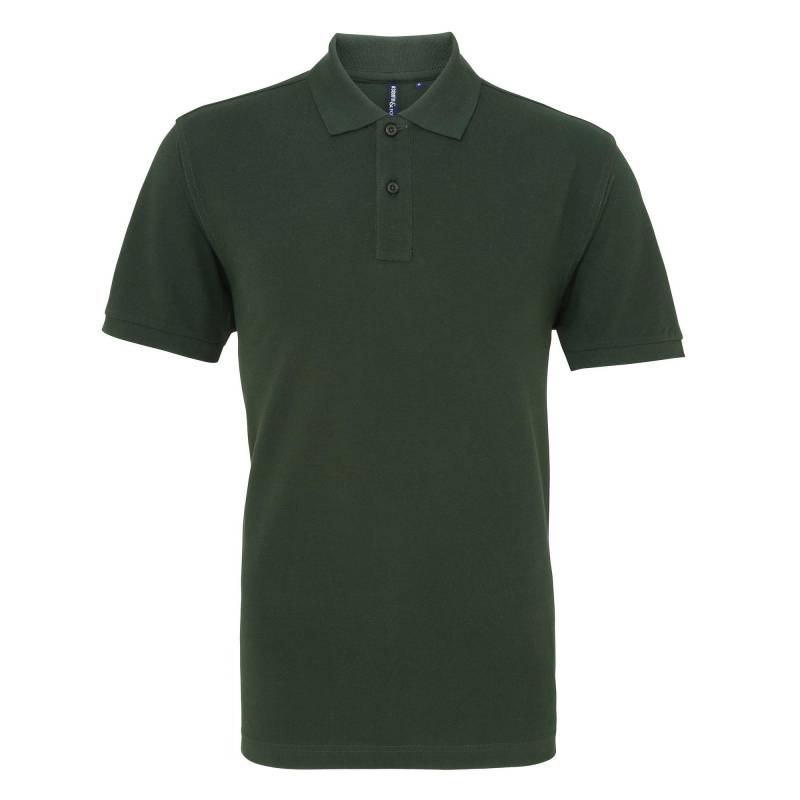 Asquith & Fox - PoloShirt, Kurzarm, für Herren, Dunkelgrün, Größe S von Asquith & Fox