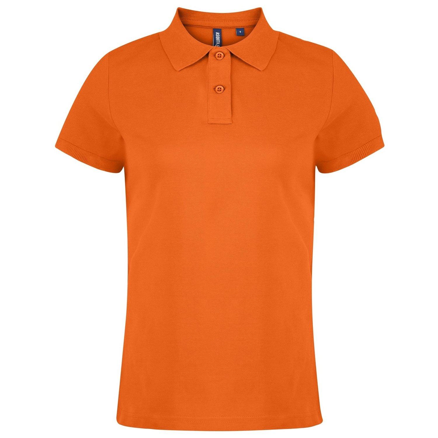 Polo Shirt Damen Orange XS von Asquith & Fox