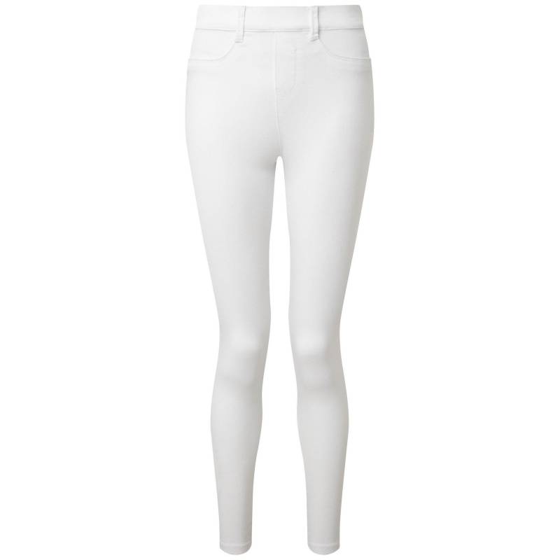 Asquith & Fox - Jeggings, für Damen, Weiss, Größe L von Asquith & Fox