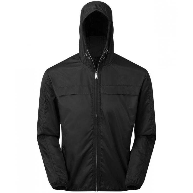 Jacke, Leicht Herren Schwarz XL von Asquith & Fox