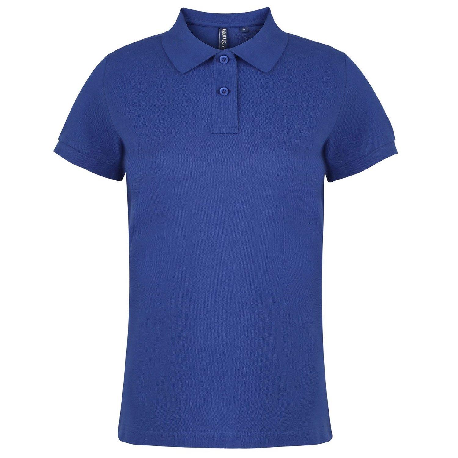 Poloshirt, Kurzarm Damen Königsblau XL von Asquith & Fox