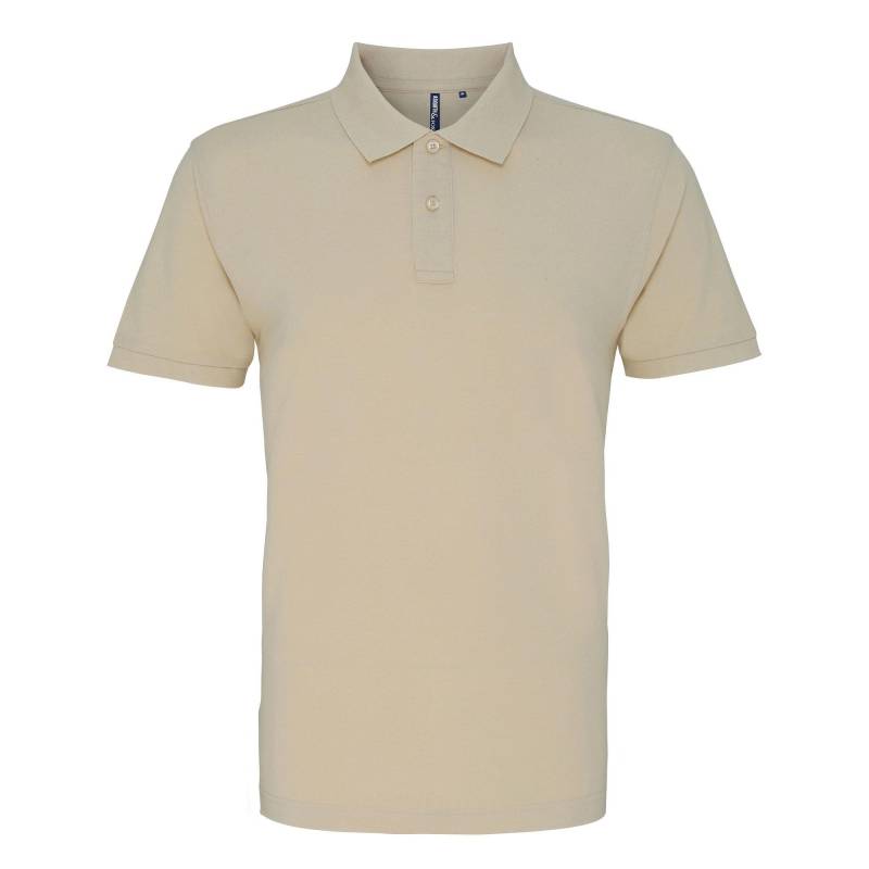 Asquith & Fox - PoloShirt, Kurzarm, für Herren, Beige, Größe XL von Asquith & Fox