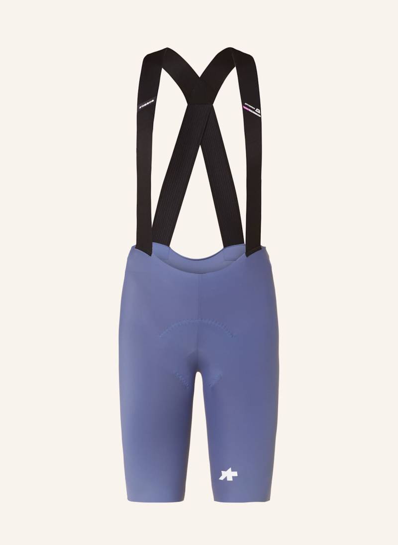 Assos Radhose Dyora R s11 Mit Trägern Und Gepolstertem Einsatz blau von Assos