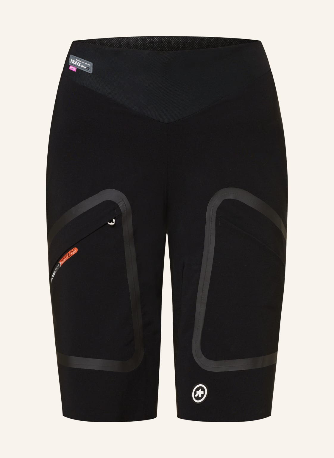 Assos Radhose Trail Tactica t3 Ohne Gepolsterten Einsatz schwarz von Assos