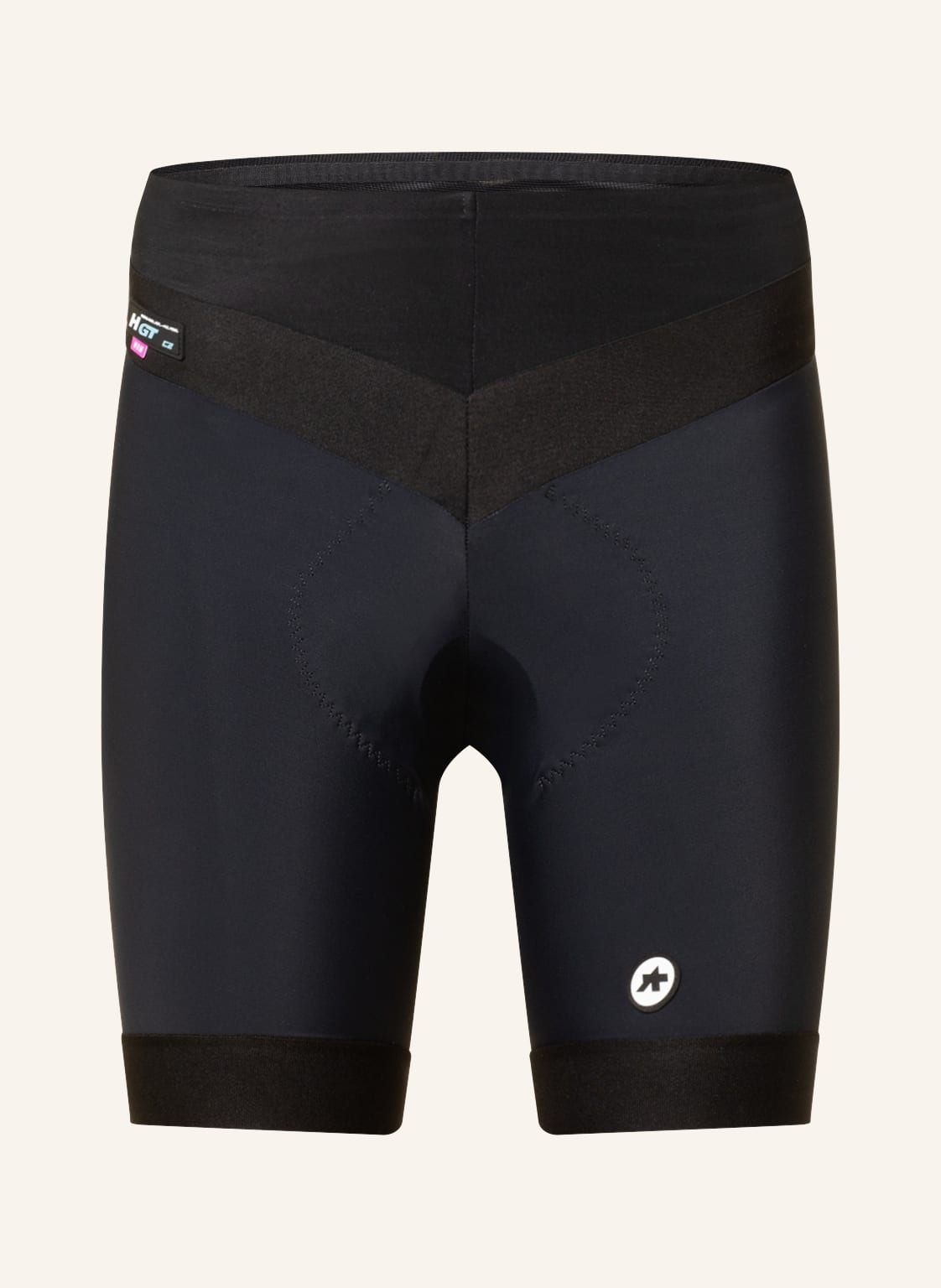 Assos Radhose Uma Gt c2 Mit Gepolstertem Einsatz Und Mesh schwarz von Assos