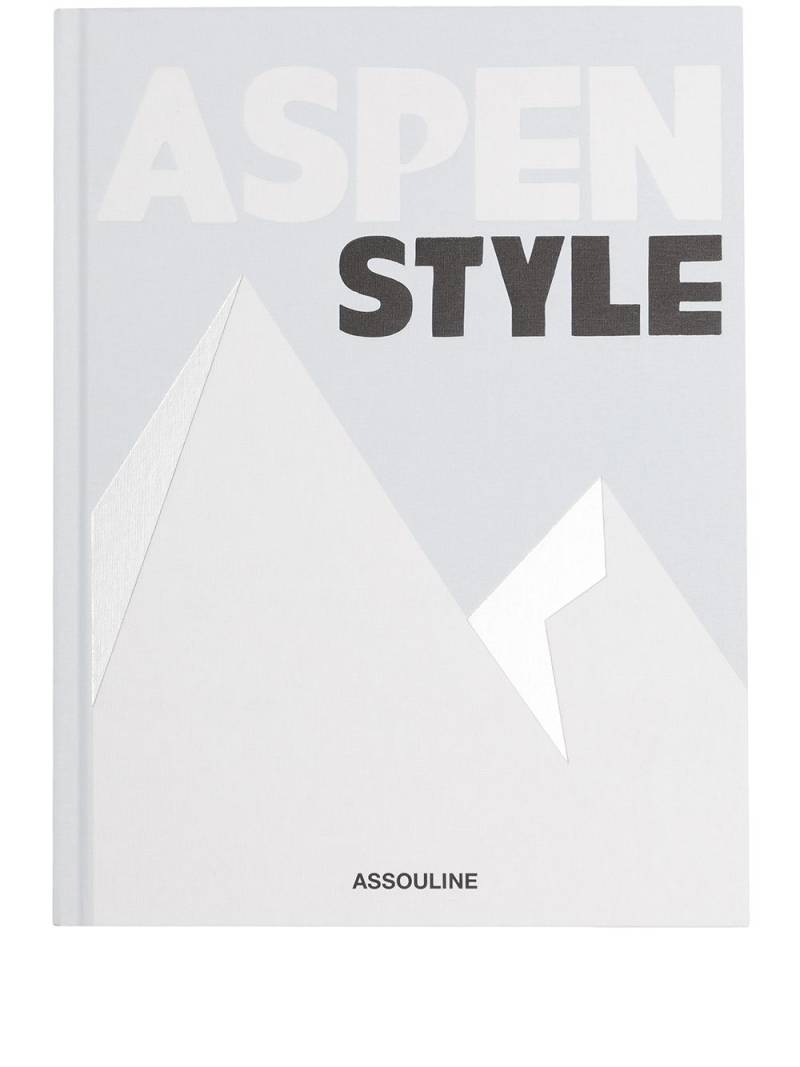 Assouline Aspen Style book - Grey von Assouline