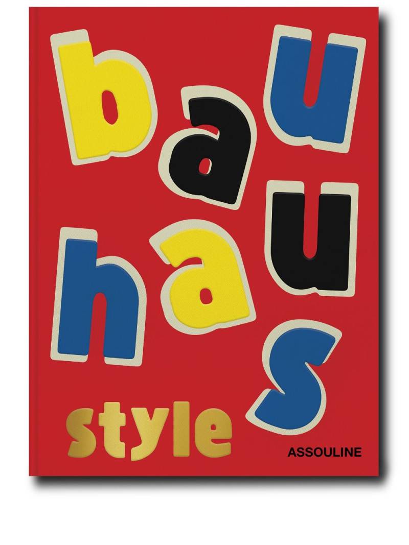 Assouline Bauhaus Style book - Red von Assouline