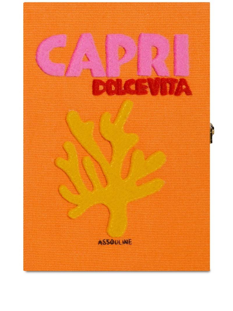 Assouline Capri book clutch - Orange von Assouline