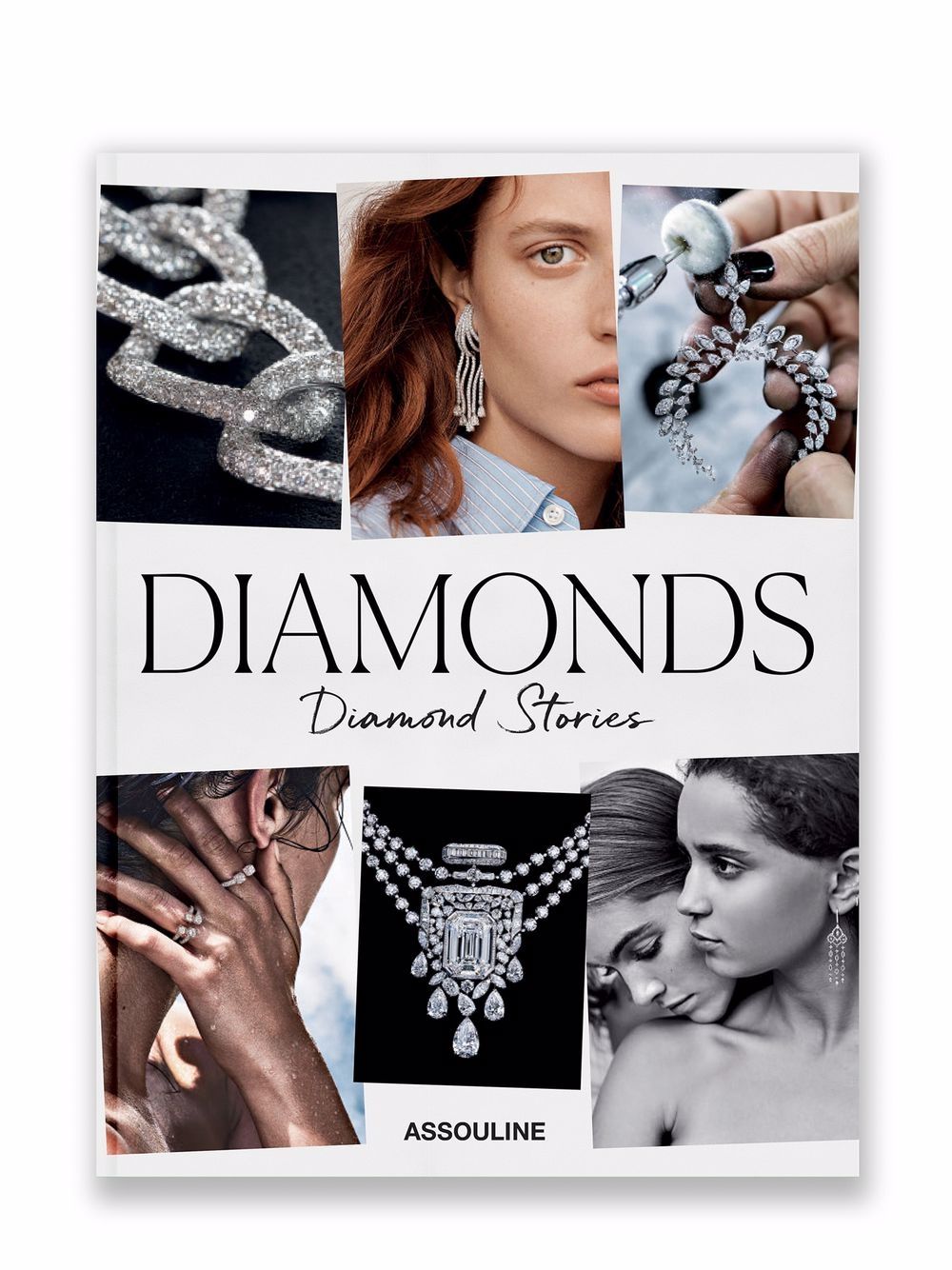 Assouline Diamonds: Diamond Stories book - White von Assouline