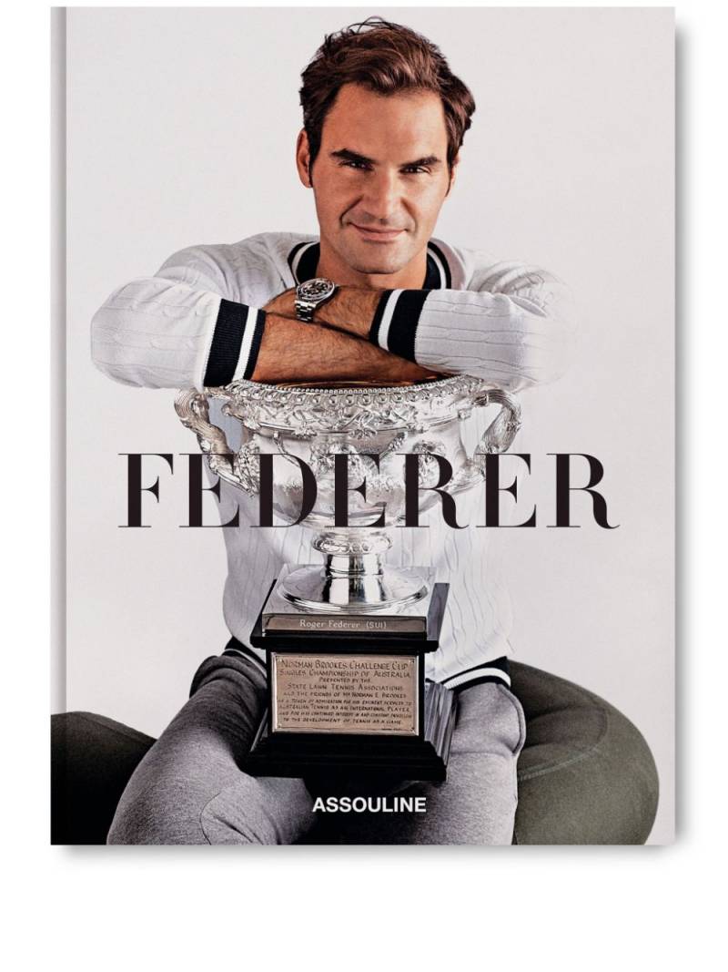 Assouline Federer book - White von Assouline