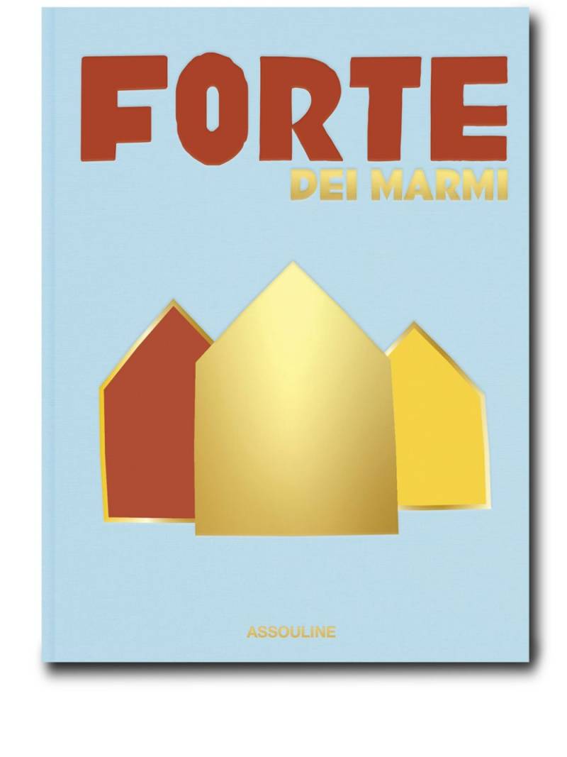 Assouline Forte dei Marmi by Edoardo Nesi hardcover book - Blue von Assouline