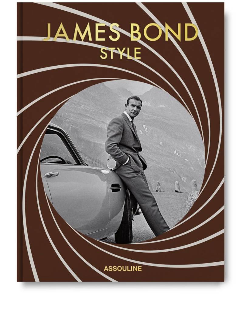 Assouline James Bond Style hardcover book - Brown von Assouline