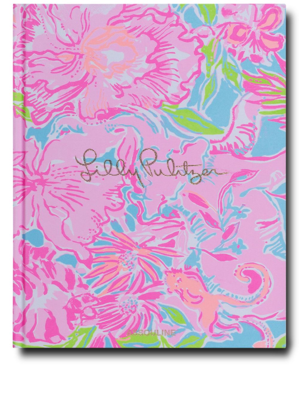 Assouline Lilly Pulitzer: 65th Anniversary Edition by Nancy MacDonell hardcover book - Pink von Assouline