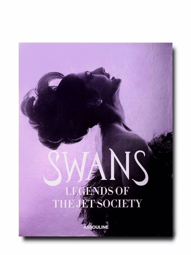 Assouline Swans: Legends of the Jet Society book - Pink von Assouline