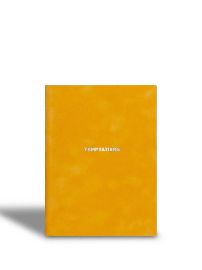 Assouline Temptations logo-print notebook - Yellow von Assouline