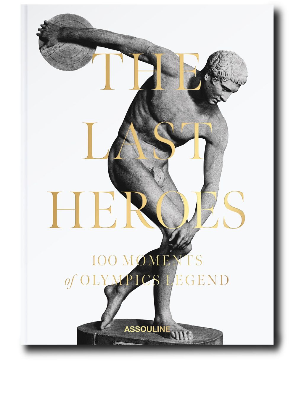 Assouline The Last Heroes: 100 Moments of Olympics Legend hardcover book - White von Assouline