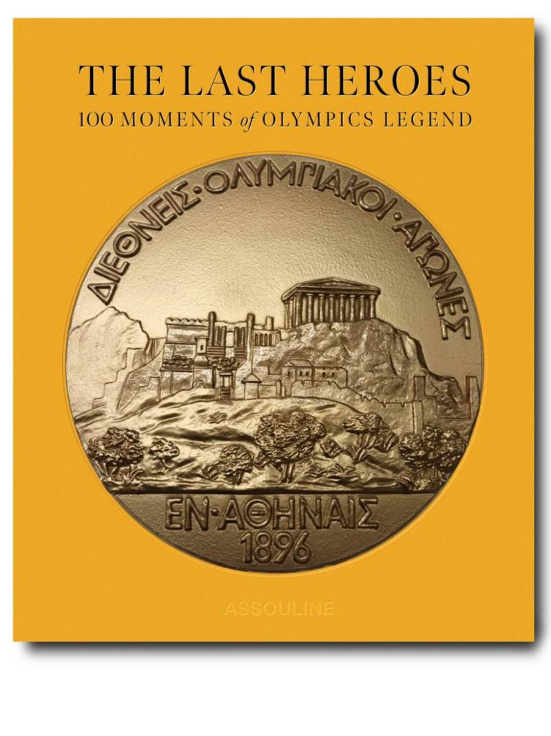 Assouline The Last Heroes: 100 Moments of Olympics Legend hardcover book - Yellow von Assouline