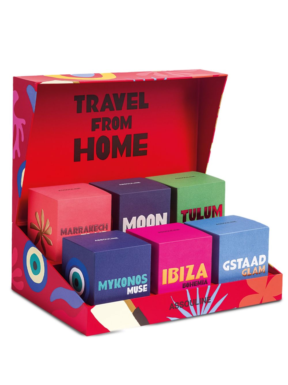 Assouline Travel From Home candle set - Neutrals von Assouline