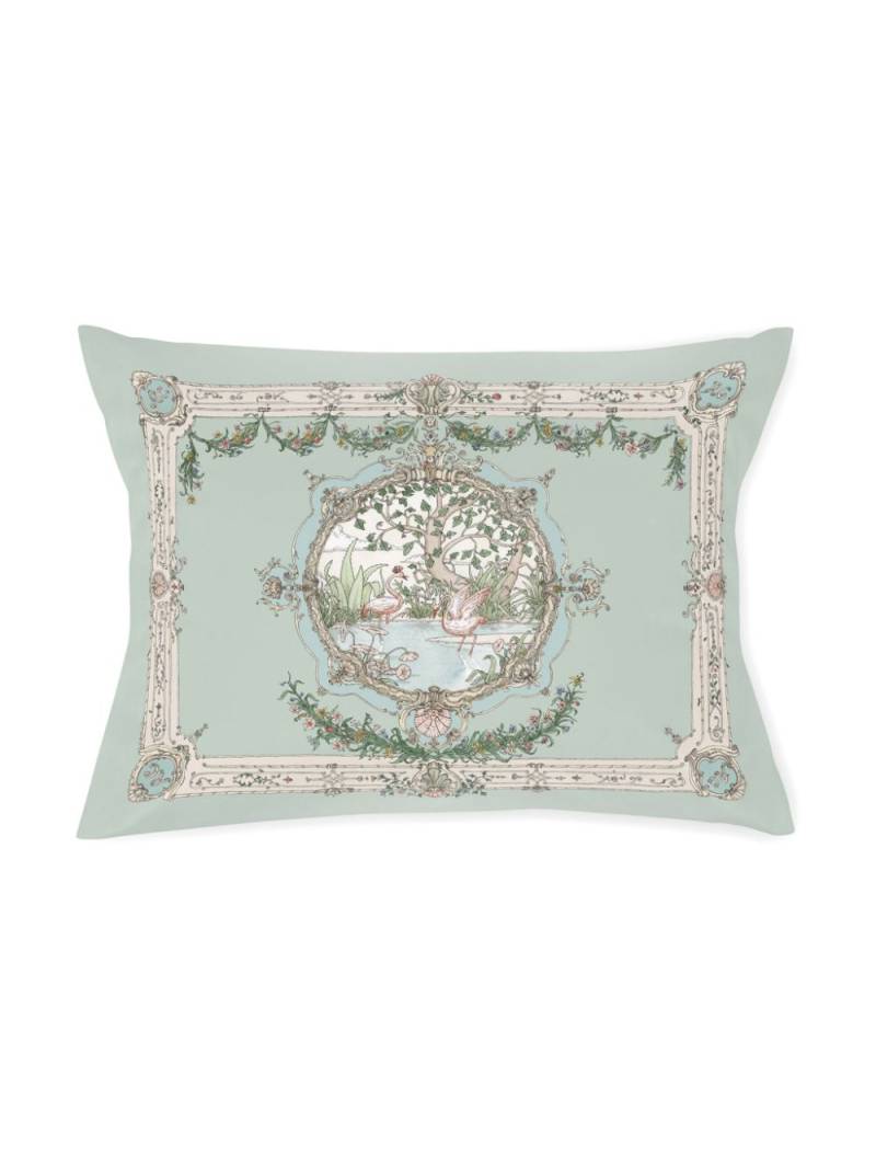 Atelier Choux Tapestry-print cushion - Green von Atelier Choux